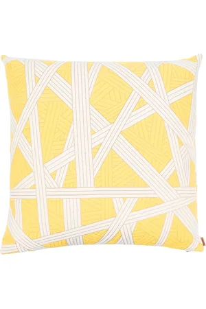 Missoni Graphic-print knitted cushion