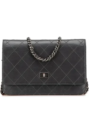 CHANEL 2012 Reissue 2.55 Stitched Calfskin Wallet on Chain crossbody bag