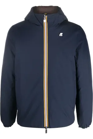 K-Way Reversible logo-appliqu?? down jacket