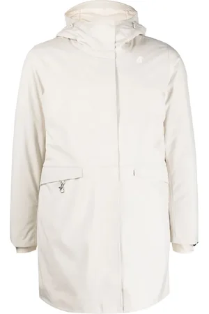 K-Way Long-sleeved hooded coat