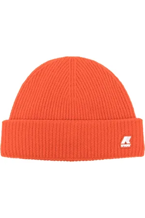 K-Way Logo-patch wool beanie