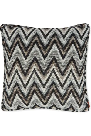 Missoni Bleached zigzag cushion