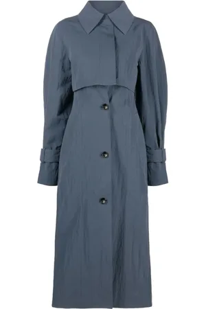 Elleme Single-breasted detachable trenchcoat