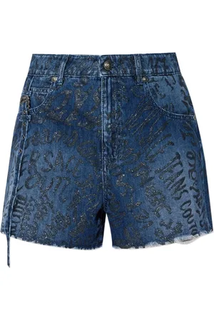 VERSACE Denim shorts