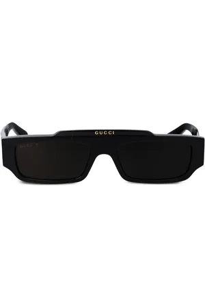 Gucci Rectangular-frame sunglasses