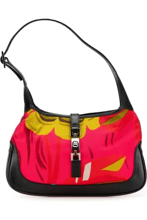 Gucci 2000-2015 Printed Canvas Jackie shoulder bag