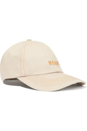 Msgm Logo-embroidered baseball cap