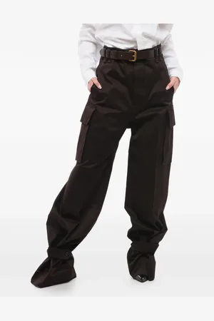 Saint Laurent High-waisted cargo trousers