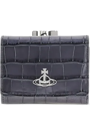 Vivienne Westwood Frame crocodile-embossed cardholder
