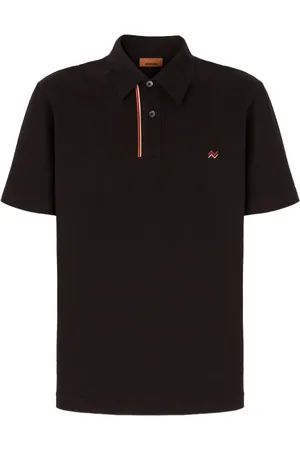 Missoni Logo-embroidered polo shirt
