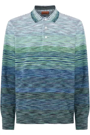 Missoni Striped cotton polo shirt