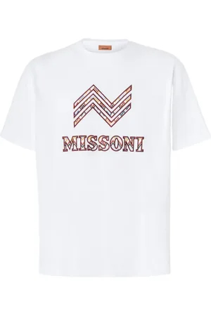 Missoni Logo-embroidered T-shirt