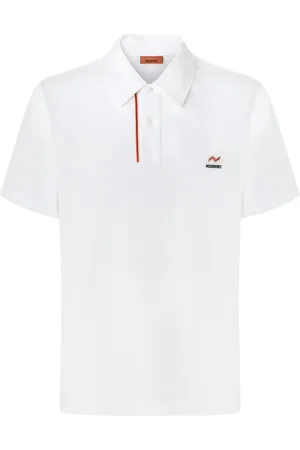 Missoni Logo-embroidered polo shirt