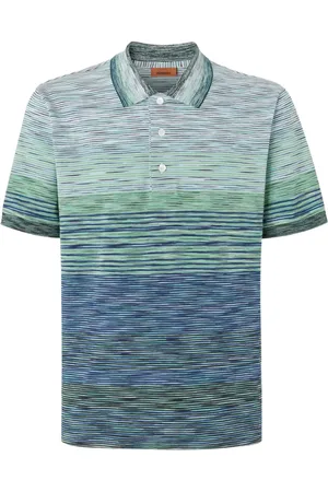 Missoni Striped cotton polo shirt