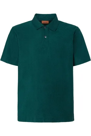 Missoni Zigzag-woven polo shirt