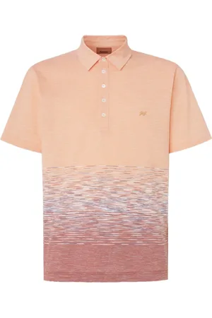 Missoni Intarsia-knit polo shirt