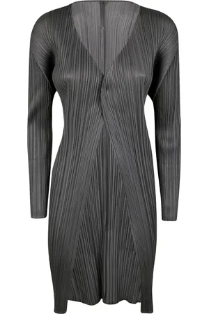PLEATS PLEASE ISSEY MIYAKE Plissé-effect coat