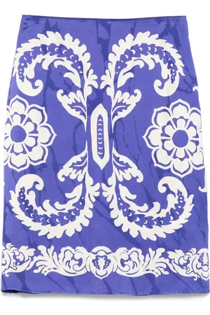 Etro Paisley-print mini skirt