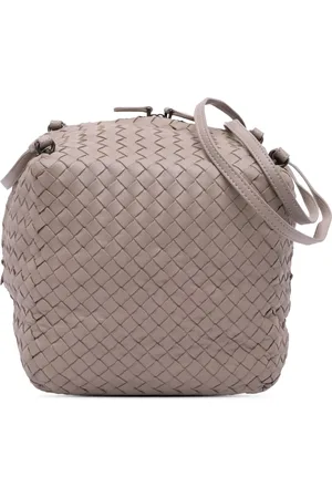 Bottega Veneta 2012-2024 Nappa Intrecciato Cube crossbody bag