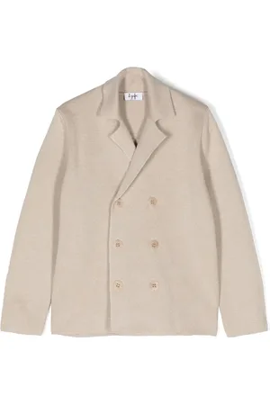 Il gufo Double-breasted knitted cardigan