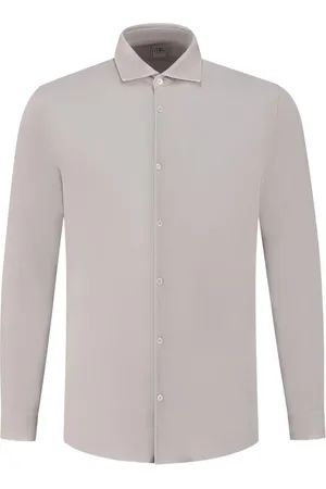 FEDELI Textured long-sleeve shirt