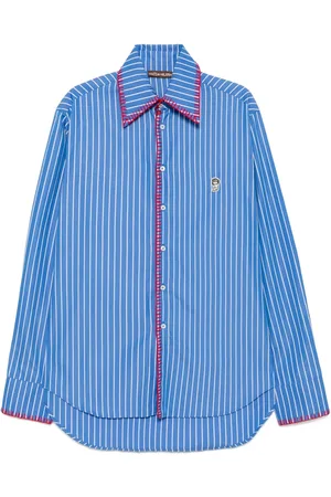 Chateau Deckchair striped blanket shirt