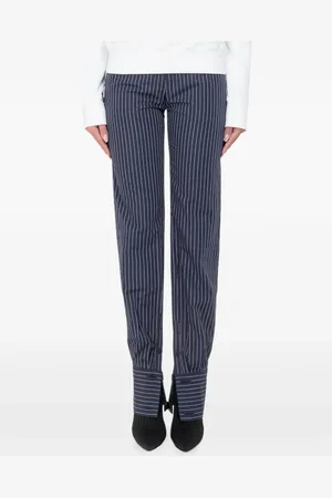 J.W.Anderson High waist pinstriped trousers