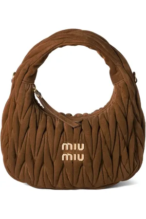 Miu Miu Wander matelassé tote bag