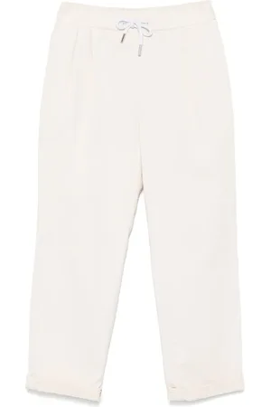 Brunello Cucinelli Gabardine-weave trousers