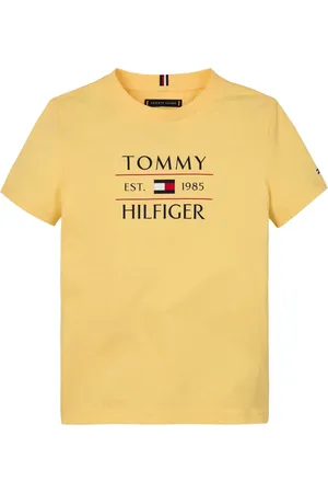 Tommy Hilfiger Logo-print crew-neck T-shirt