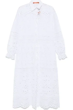 ERMANNO SCERVINO Broderie anglaise midi dress