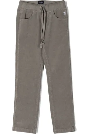 Il gufo Elasticated corduroy trousers