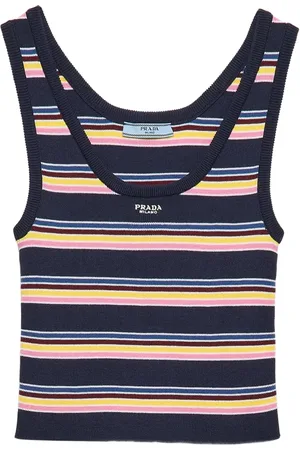 Prada Striped tank top