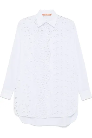 ERMANNO SCERVINO Broderie anglaise shirt
