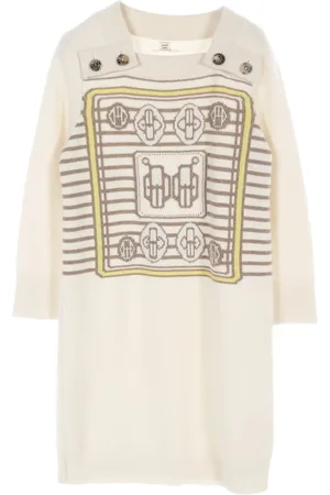 Hermès 2010s Bouclerie Moderne mini dress