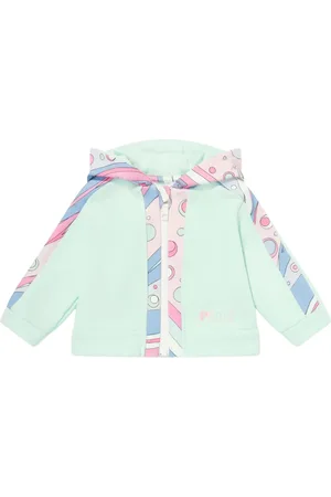 PUCCI Junior Fontane-print hoodie