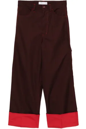 TOGA PULLA Pigment coating pants