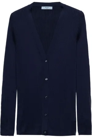 Prada Knitted cotton cardigan