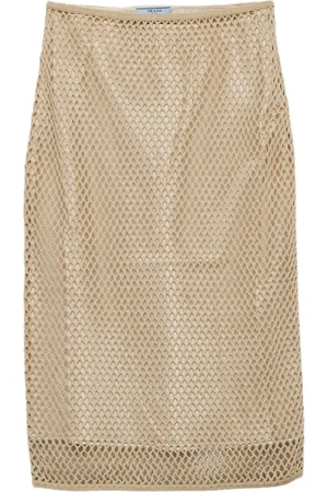 Prada Mesh pencil skirt