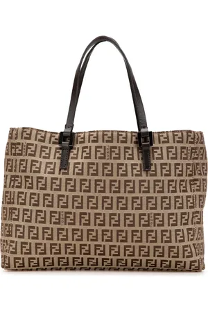 Fendi 2000-2010 Zucchino Canvas tote bag