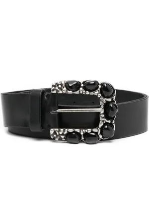 P.A.R.O.S.H. Gem-embellished leather belt