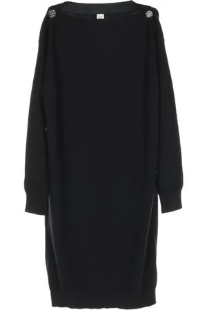 Hermès 2010s Exlibris knitted dress