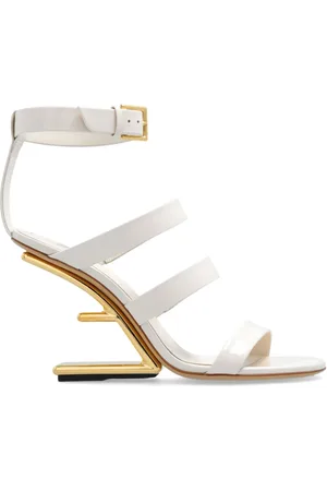 Fendi First 95mm leather sandals