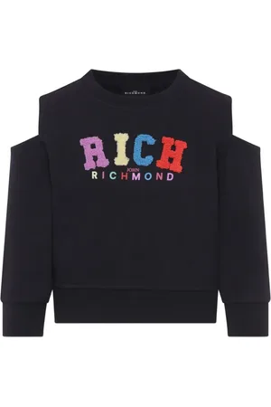 John Richmond Logo-embroidered sweatshirt