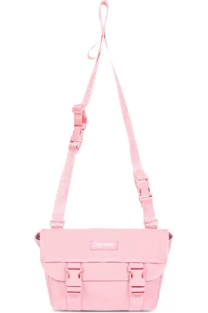 Supreme Mini logo-patch messenger bag