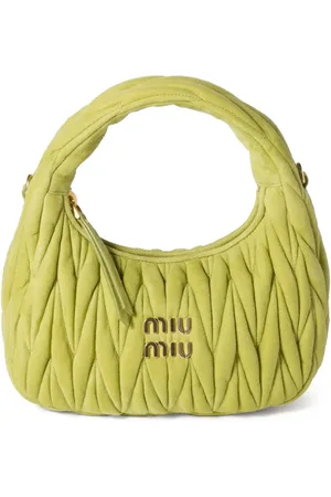Miu Miu Wander matelassé tote bag