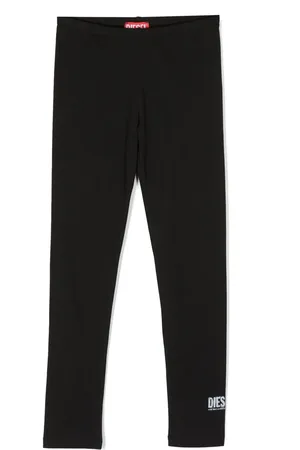Diesel Logo-print cotton leggings