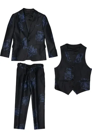 Romano Floral-print suit (set of three)