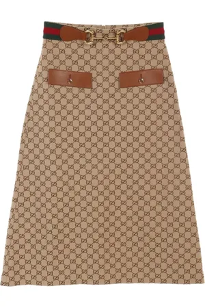 Gucci 2010s GG canvas skirt