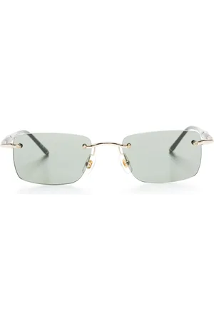 Montblanc Geometric-frame sunglasses